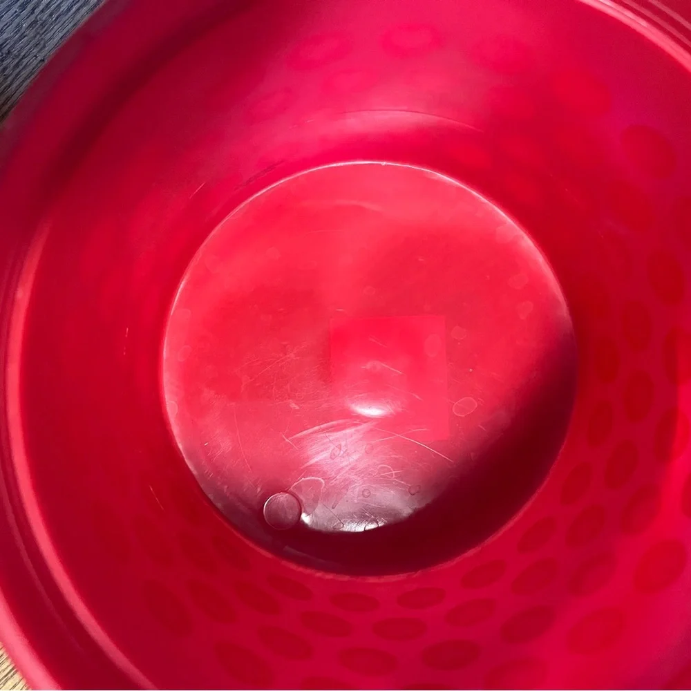 PLASTIC VALENTINE’S DAY HEART BUCKET W/ HANDLES